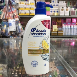 Dầu gội sạch gàu Head &amp; Shoulders hương chanh sảng khoái 625ml (655g)