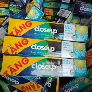 Kem Đánh Răng Closup Muối Biển và Chanh 30g Hàng Tặng