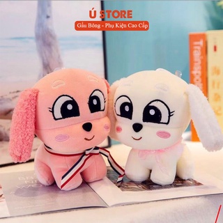 Thú nhồi bông chó tai dài, gấu bông mini mềm mịn, siêu xinh 25cm