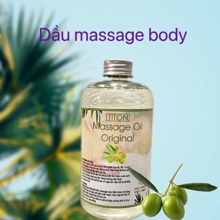 Tinh dầu massage body không mùi 500ml chuyên dụng cho spa giá sỉ