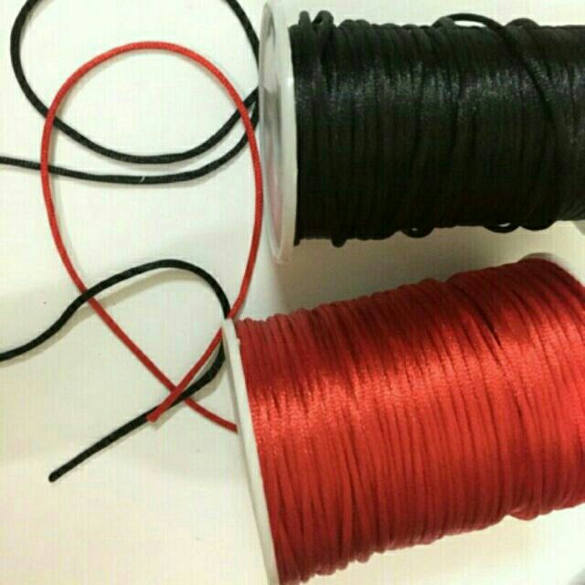 Dây tim 1mm đỏ đen bó 10m