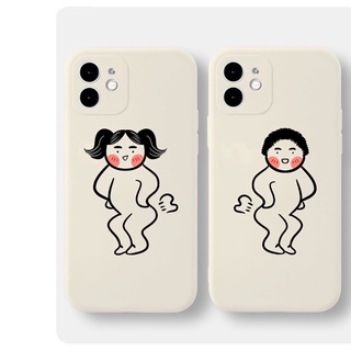 Ốp lưng iphone BẢO VỆ CAMERA cho iphone 7+/8 plus, X, XSMAX, 11, 12, 12, 13 PROMAX CÔ GÁI, CHÀNG TRAI XÌ HƠI