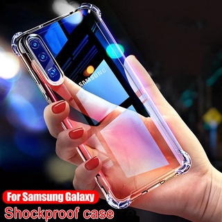 Ốp Điện Thoại Silicon Chống Sốc Cho Samsung Galaxy A51 A71 A50 A70 A52 A72 A32 A12 A10 S9 S8 S10 S20 fe S21 Note 20 Ultra 8 9 10 Plus