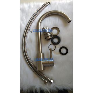 (Kho Sỉ RẺ VÔ ĐỊCH ) Vòi rửa chén nóng lạnh inox 304 Tặng Kèm dây cấp