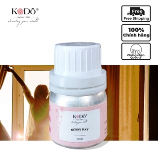 Tinh Dầu Nước Hoa Nhập Khẩu, Thơm Phòng Kodo Sunny Day - Nguyên chất -  3 Tầng hương thơm độc đáo - 10ml/50ml/110ml