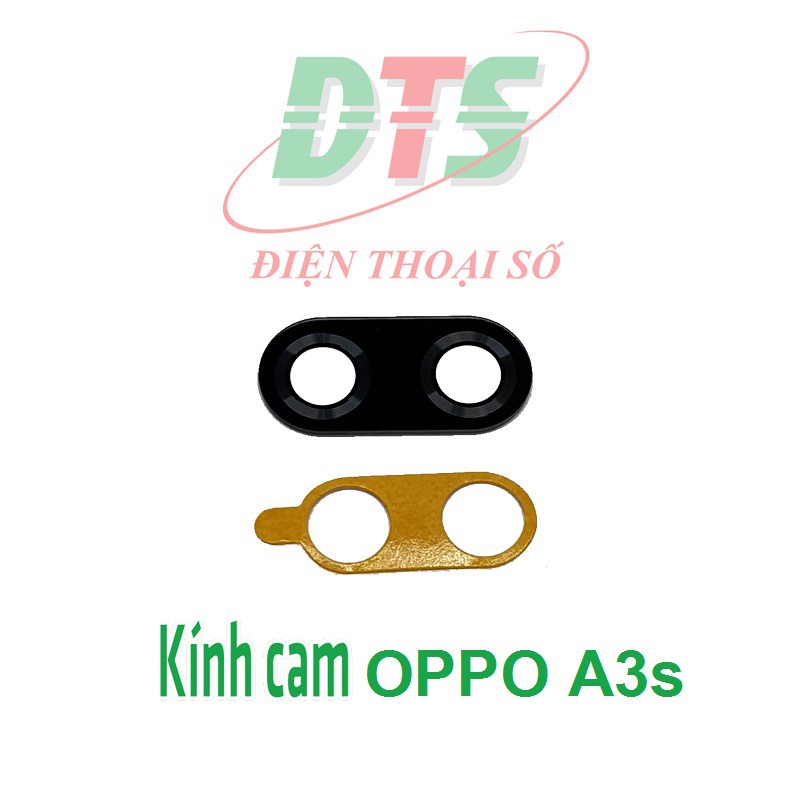 Kính camera thay thế cho Oppo A3s kèm keo dán