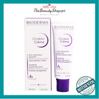 Kem Phục Hồi Da Bioderma Cicabio Creme 40ml Dưỡng Ẩm Phục Hồi Da