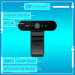 WEBCAM Logitech BRIO 4K - Hàng Chính Hãng