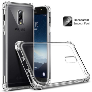 Ốp lưng Chống Sốc Samsung J7 plus trong suốt cao cấp bo 4 góc