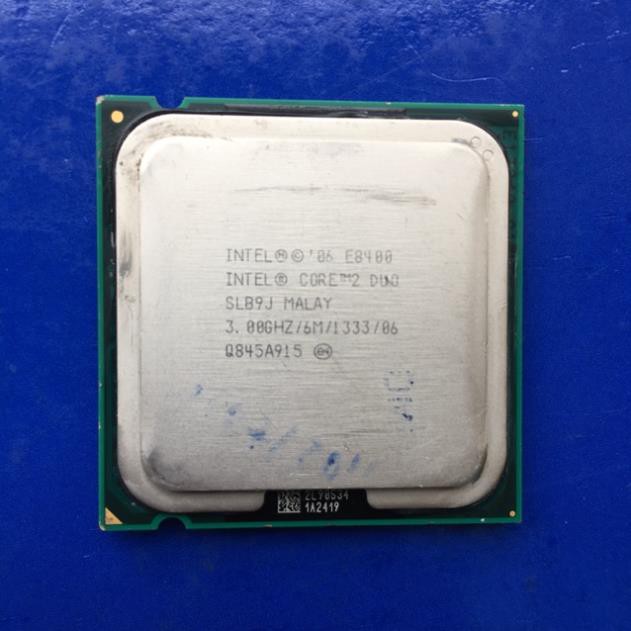 Cpu core 2 duo E8200 E8400 E8500 E8600 E8700 socket 775 cho G31, G41 thanh lý