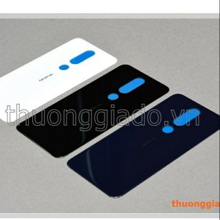 Thay kính lưng Nokia 6.1 Plus/ Nokia X6 (2018), nắp lưng kính, nắp đậy pin