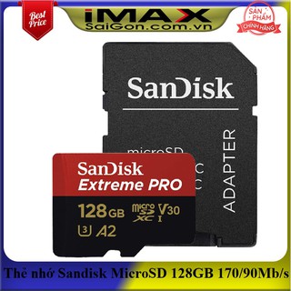 THẺ NHỚ MICROSDXC A2 170/90 MB/S 128GB EXTREME PRO