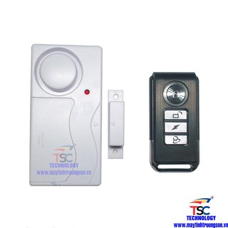 Báo Động Cửa Mở SF03R Cảm Biến Má Từ Có Điều Khiển