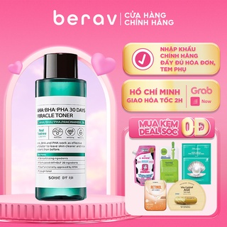 Nước Hoa Hồng Giảm Mụn, Se khít lỗ chân lông Some By Mi Miracle Toner AHA- BHA-PHA 30 Days 150ml