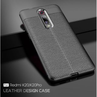 Ốp lưng dẻo vân da cho Xiaomi Redmi K20/ K20 Pro Chống sốc siêu tốt