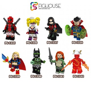 Xếp Hình Minifigures Các Nhân Vật Vũ Trụ Marvel/DC - Đồ Chơi Lắp Ráp non-lego PG8164 [A25]
