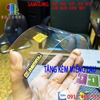 Kính cường lực REMAX dành cho Samsung A20,A30,A50,A30S,A50S,A21,A31,M21,M31 - TRONG SUỐT - độ dày 0.15mm