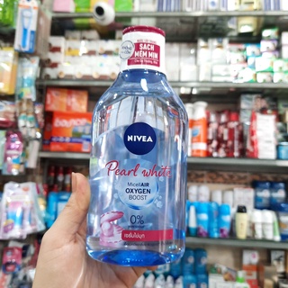 Nước Tẩy Trang NIVEA Tinh Chất Ngọc Trai Sáng Da Dành cho Da Thường Da Khô 400ml