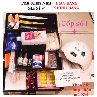 Bộ đồ nail, Cốp đồ nail Cơ Bản cho học viên mới học .
