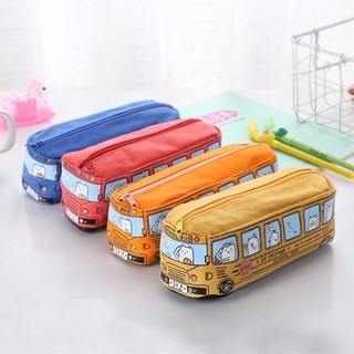 Hộp đựng bút  hình xe bus động vật dễ thương - MH: B0144