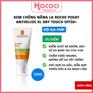 Kem chống nắng La Roche-Posay Anthelios XL Dry Touch Gel-Cream Anti-Shine SPF50+