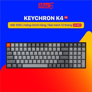 [Mã 254ELSALE giảm 7% đơn 300K] Keychron K4 - Bàn phím cơ Keychron K4 V2 bản nhựa (Version 2)