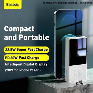 PIN SẠC DỰ PHÒNG BASEUS 10.000 - 20.000MAH SUPER MINI SẠC NHANH 3.0 + PD 3.0 22.5W CHÍNH HÃNG