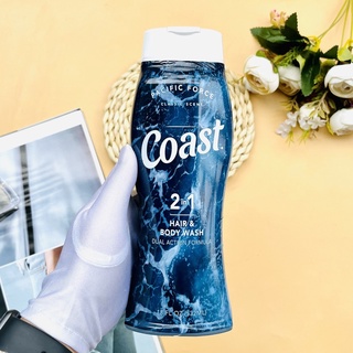 Sữa tắm nam Coast Hair &amp; Body Wash Classic Scent 532ml