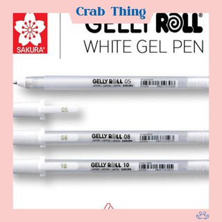 Bút Sakura Gelly Roll White màu trắng [SALE SẬP SÀN]
