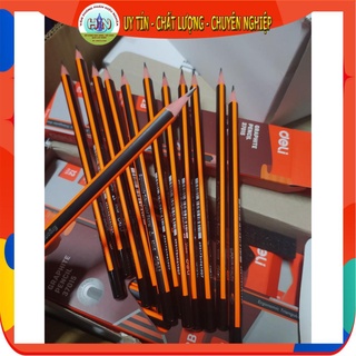 Bút chì 2B cao cấp Deli 37015 - Hộp 12 chiếc