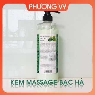 1000ml Kem Massage tinh chất Bạc Hà