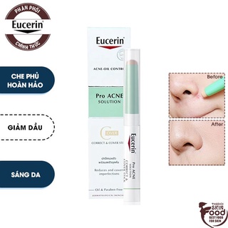 Che Khuyết Điểm Cho Da Mụn Eucerin Acne-Oil Control Pro Acne Solution Correct Cover Stick 2g