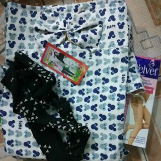 Combo váy chống nắng+ băng đô cài tóc