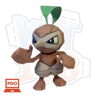 Mô hình giấy Anime Pokemon Nuzleaf
