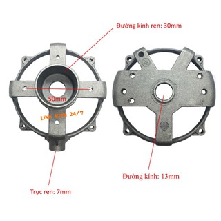 Bộ Vỏ Nhôm Stator Quạt Không Gắn Bạc Thau