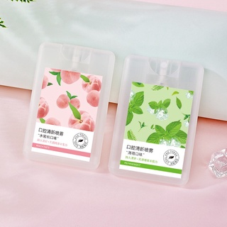 Xịt Thơm Miệng Heyxi Vị Đào Vị Bạc Hà Thơm Mát