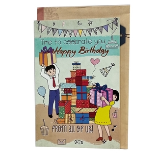 Thiệp Greenwood Đại Cn  - Mẫu 3 - Time To Celebrate You