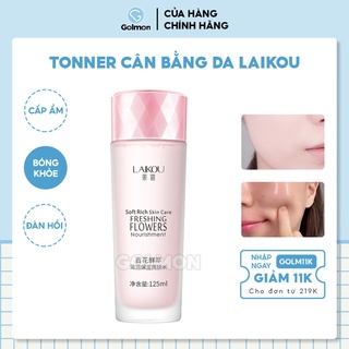 Nước hoa hồng nước cân bằng da Laikou chiết suất hoa tự nhiên toner nội địa trung GM-NHH-LK01