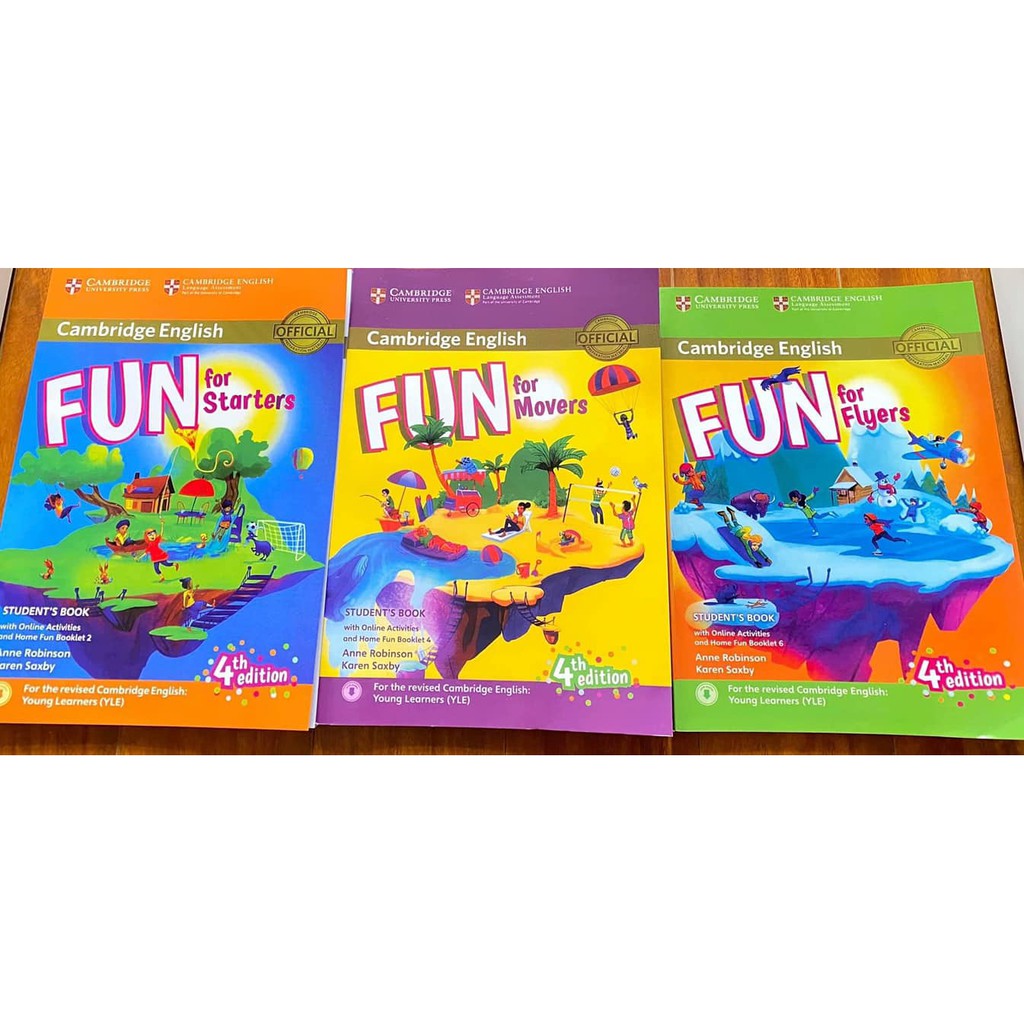 Học liệu Fun for Starters- Movers-Flyers (4th)