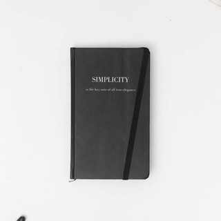 Sổ Trơn The Black Book Simplicity