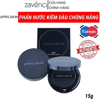 Phấn Nước APRIL SKIN Magic Essence Mist Cushion Che Phủ Hoàn Hảo Cho Làn Da Mịn Màng SPF50+/PA++++ (13g)