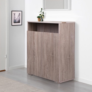 HomeBase FURDINI Kệ tủ giày dép gỗ đa năng Thái Lan W60xD31xH84cm màu gỗ sồi
