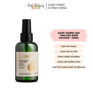 Nước xịt dưỡng tóc tinh dầu bưởi Cocoon giảm gãy rụng và mềm mượt 140ml - Kếu Beauty