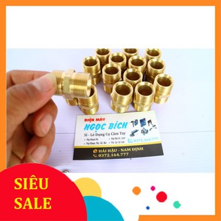 Khớp Nối Dây Xịt Máy Rửa Xe 2 Đầu Ren 22mm