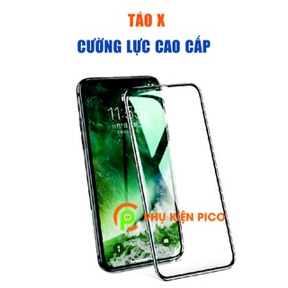 Cường lực Iphone X full màn hình 6D chống bám vân tay độ cứng 9H cho Iphone X