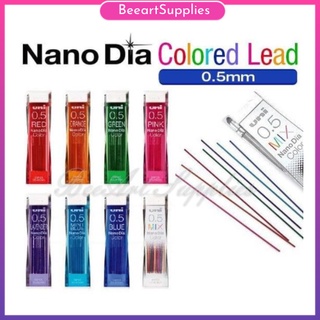 RUỘT CHÌ KIM UNI NANO DIA 0.5MM - RUỘT MÀU