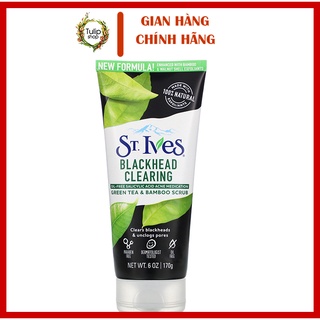 Tẩy Tế Bào Chết ST.IVES Trà Xanh Green Tea Scrub 170ml [NEW 2018]