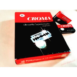 Hộp 200 lưỡi dao lam hiệu CROMA của Đức
