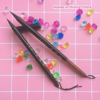 [Michi Art Store] Phượng Trì Ngâm - Bút lông vẽ màu nước thủy mặc, cọ thư pháp lông thú - Bút Ý Hiên