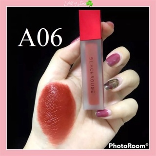 Son Kem Lỳ Black Rouge màu A06 Đỏ Gạch Chính Hãng